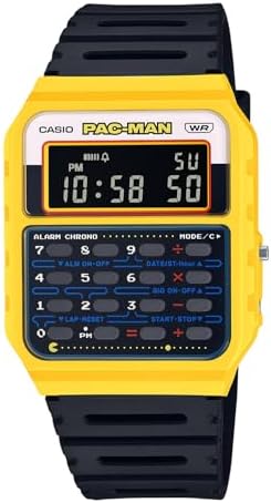 カシオクラシック PAC-MAN CA-53WPC-1BJR Casio Classic CA-53WPC-1BJR Men's Watch, PAC-MAN Collaboration
